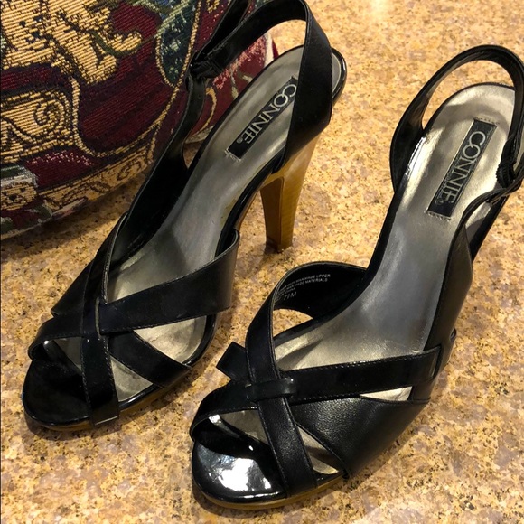 Connie High Heels Leather & Man Made Materials 7.5 - Picture 1 of 16